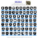 Medieval Sigil Dagger - Choose Your Own Sigil Graphic