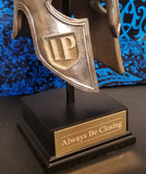 Mini Spartan Helmet Helmet with Optional Text and Logo Engraving