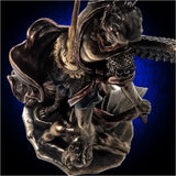 Bronzed St. Michael the Archangel Taking Lucifer Down