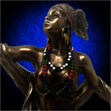 Oya, Goddess of Pretty Much Everything - Unique Sculpture/Bookend/Award/Trophy