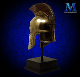 Mini Spartan Helmet Helmet with Optional Text and Logo Engraving
