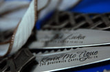 Custom-Engraved Scottish Sgian Dubh - Celtic Style - Blue Sapphire