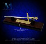Knife Display Stand / Letter Opener Stand / Dagger Stand w/ Optional Text Engraving!