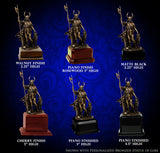 Personalized Leonidas Statue/Bookend: Cold-cast Bronze - Legendary King of Sparta