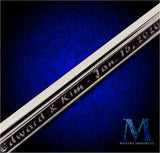 Personalized Letter Opener - Knight Crusader - Templar Lord's Sword