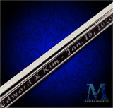Custom Engraved Letter Opener - Excalibur, Gold - w/ Optional Stand