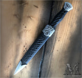 Personalized Celtic Knot Dagger with Free Text Engraving