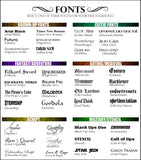 Dragon's-eve: customizable gothic-cathedral bookends with free text engraving