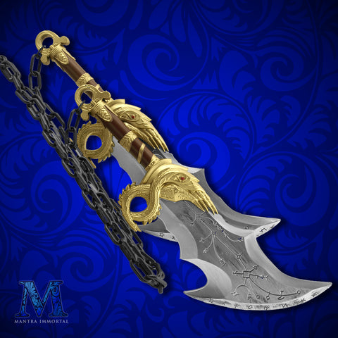 Foam Sword - God of War - Kratos Dual Blades - Gold