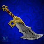 Foam Sword - God of War - Kratos Dual Blades - Gold