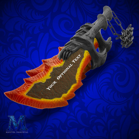 Foam Sword - God of War - Kratos's Dual Blades - Free Text Engraving