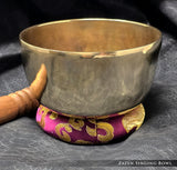 Personalized Singing Bowl from Nepal, Deep-Engraved with Your Text and/or Images