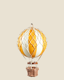 4" Hand-Made, Hot-Air Balloon Decor with Optional Custom-engraved Hanging Tag