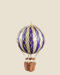 4" Hand-Made, Hot-Air Balloon Decor with Optional Custom-engraved Hanging Tag