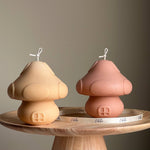 Cute Mushroom House Candle