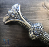 SCRATCH AND DENT SALE! Spanish-Made Ornate Roman Dagger: Imperial Parazonium with Free Text Engraving