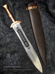 Spartan Lakonia with Polished Copper Guard and Pommel