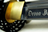 Personalized Samurai Sword - Hand-Forged, Heron Katana
