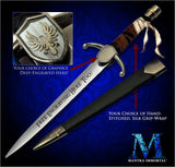 Medieval Sigil Dagger - Choose Your Own Sigil Graphic