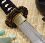 Custom-Engraved Samurai Sword - Hand-Forged, Koi-Fish Katana w/ Free Text Engraving