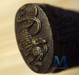 Custom-Engraved Samurai Sword - Hand-Forged, Koi-Fish Katana w/ Free Text Engraving