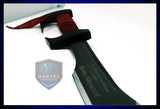 Spartan Sword of Leonidas (with customizable grip-wrap and choice of engraving styles)