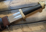 Personalized Viking Sword - Trondheim Gold-Giver Arming Sword with Free Text Engraving