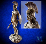 Bronzed Amazon Warrior Statue - Wonder Woman