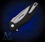 Personalized Kershaw Knife - Stainless Steel Natrix Sub-Framelock Knife w/ Free Text Engraving
