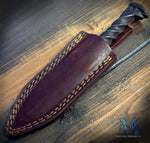 Personalized, Twisted-Spike Scottish Dirk with Free Custom Engraving!