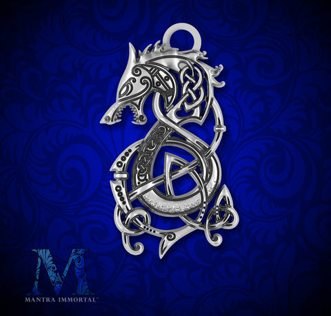 Norse Dragon Pendant