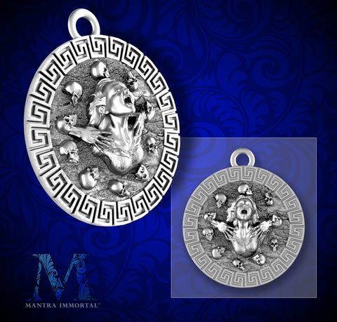 Omnes Mori - "I may Die Today" Pendant