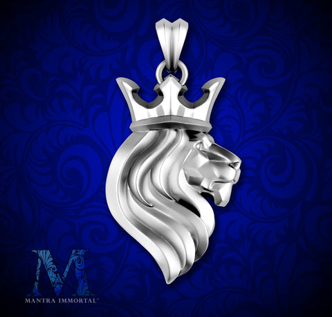 Crowned Lion Pendant